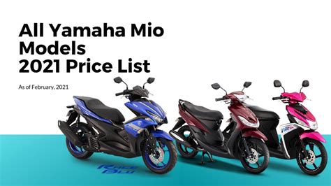 Differences between all the Mio models .